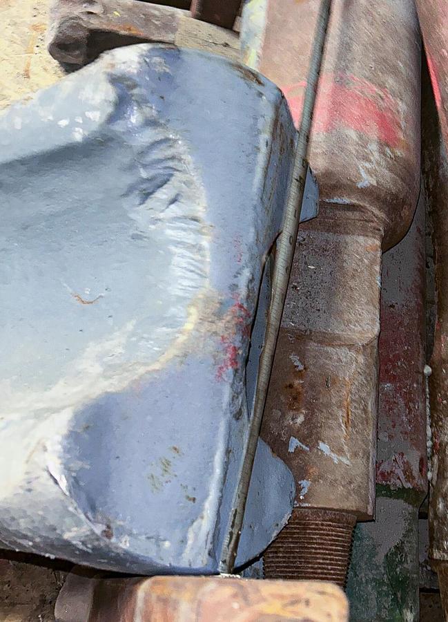 Used 14-1/2" Chisel Bit for Cable Tool Well Drilling Rig.