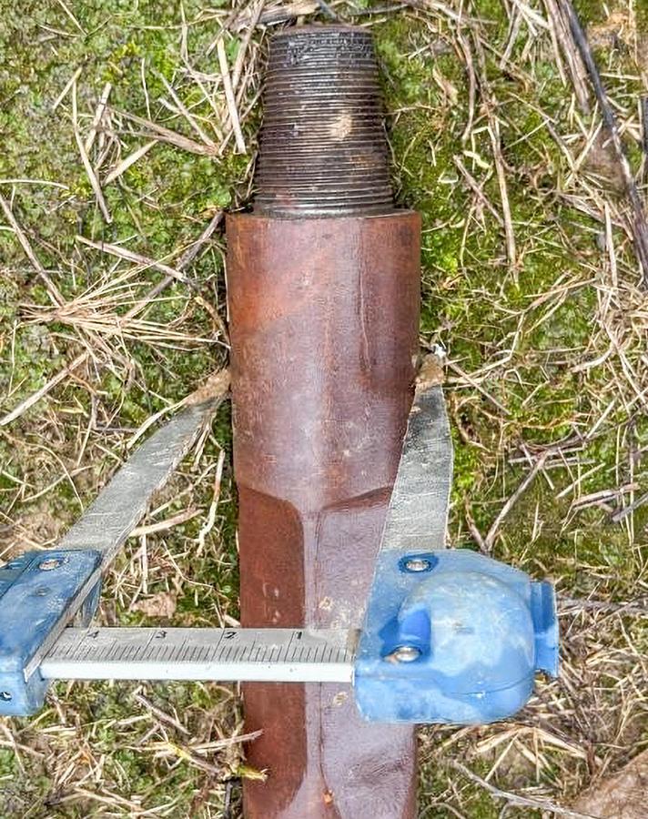 Used 8-1/2 ft. x 4-1/2" Drill Stem for Cable Tool Drilling