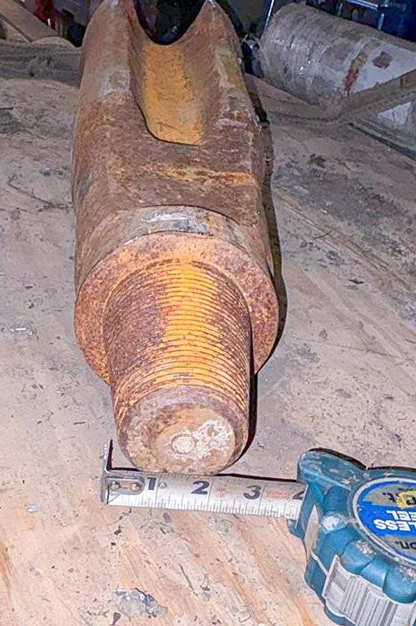 Used 7-1/2" Chisel Bit for Cable Tool Well Drill Rig