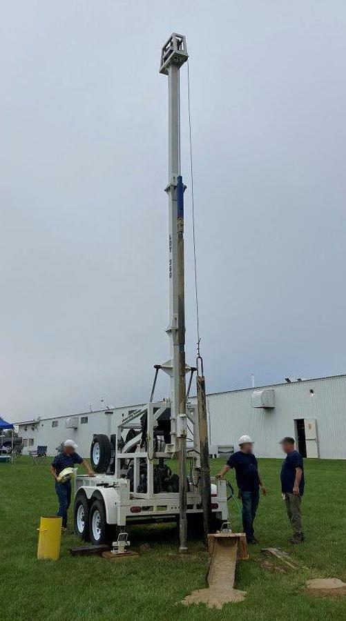 Used LD Cable Tool Rhino Water Drill Rig