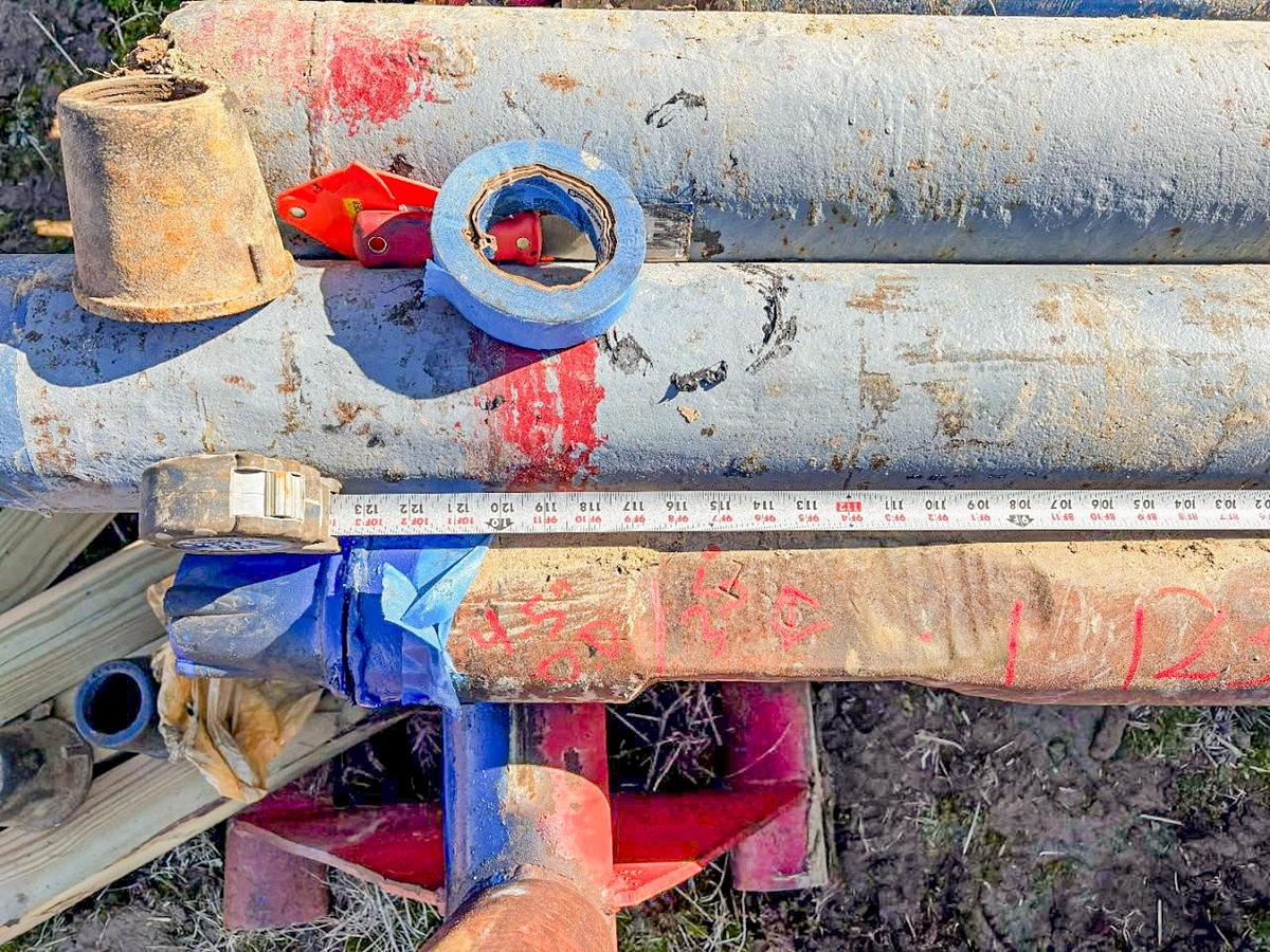 Used 10 Foot Drill Stem for Cable Tool Drilling