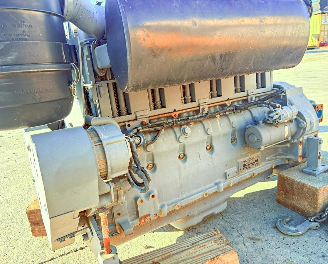 Used Deutz D 914 L06 6-Cylinder Air-Cooled Diesel Engine