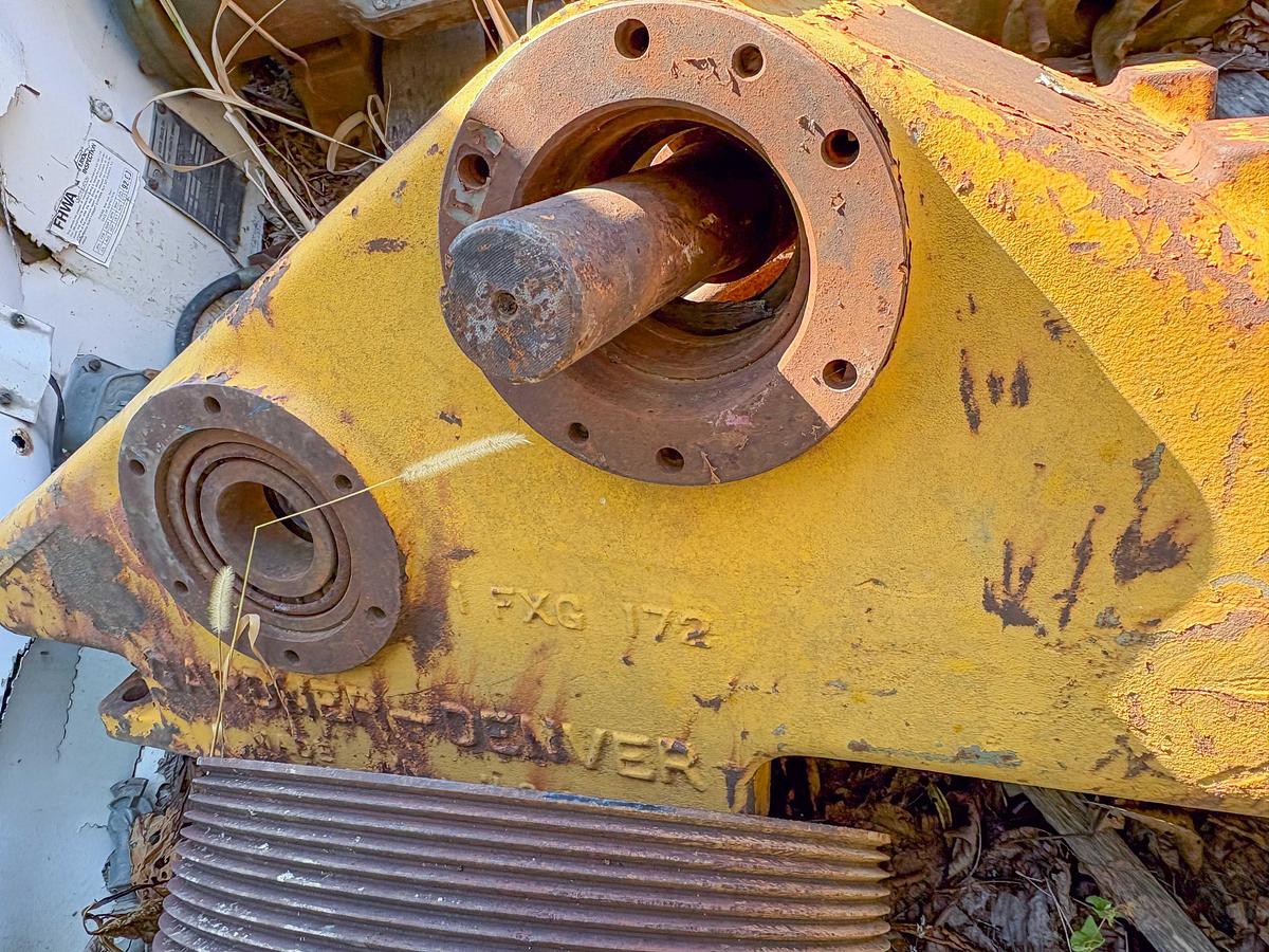 Used Gardner Denver FXG 172 Gear End from Duplex Mud Pump