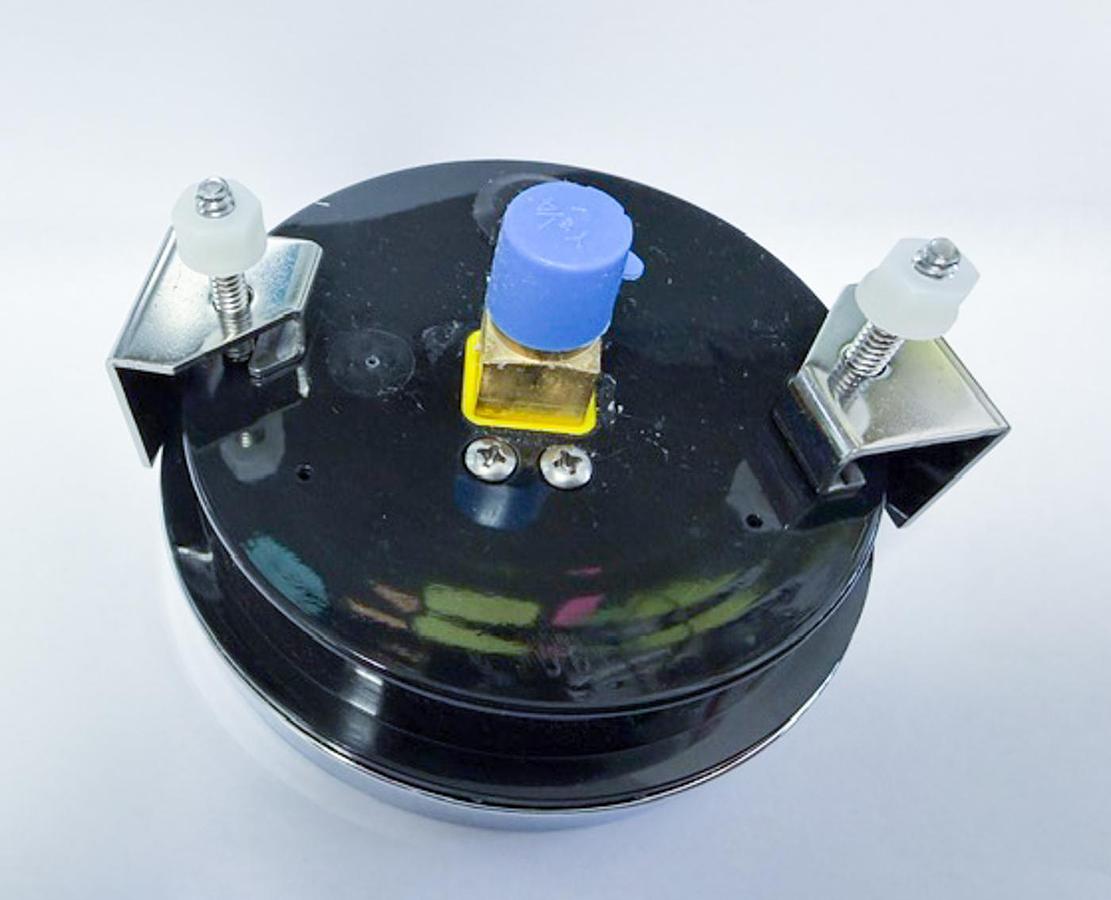 6,000 PSI Liquid-Filled 4" Panel-Mount Pressure Gauge