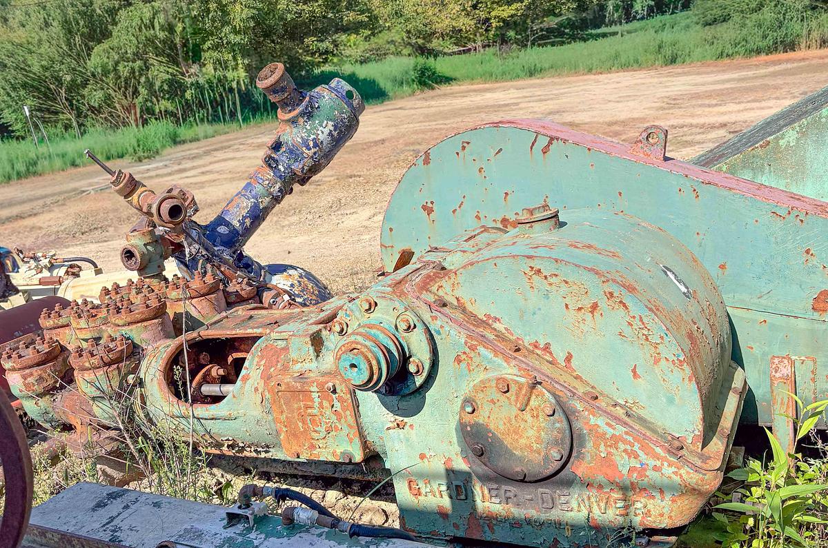 Used Gardner Denver FXX Duplex 5x8 Mud Pump