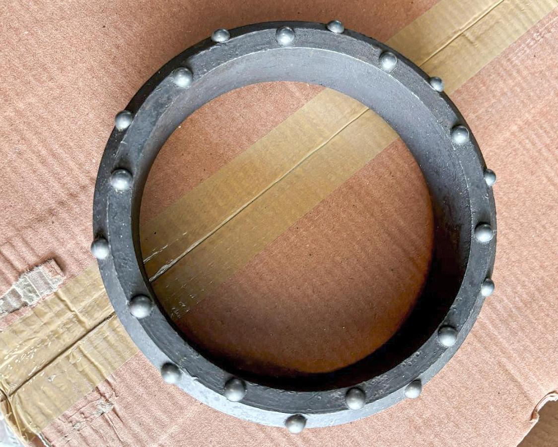Used 6" Dual Rotary Casing Shoe – 20 Domed Buttons Assembly- Extra Heavy Duty