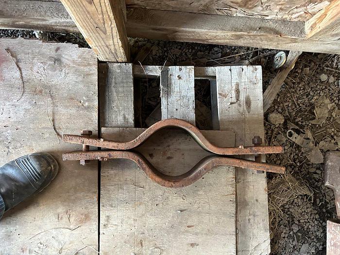 Used 6-5/8" Steel Water Well Casing Clamp
