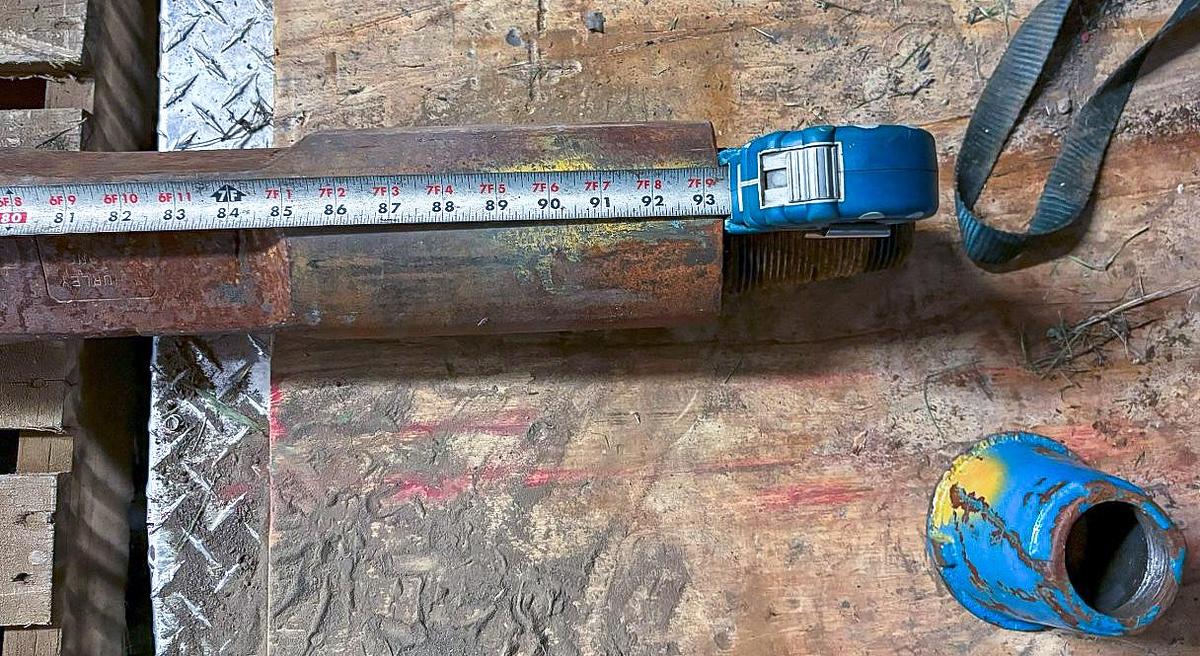 Used Drill Stem for Cable Tool Well Service Truck