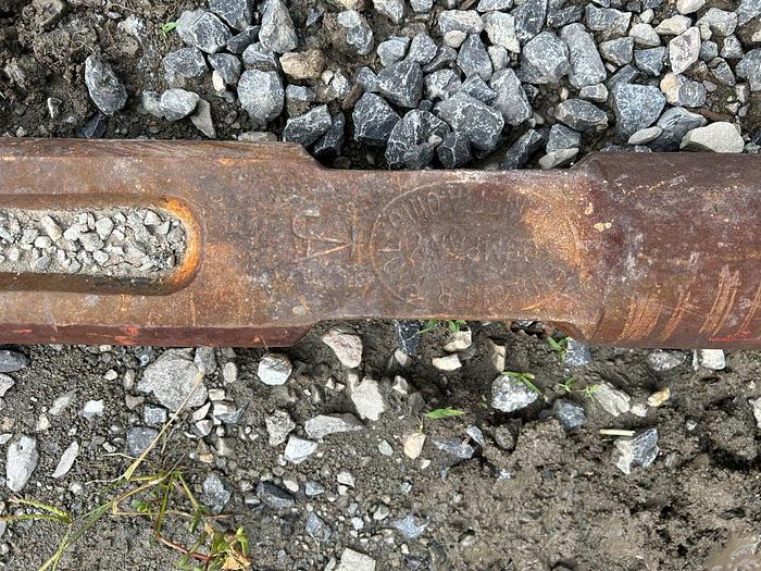 Used 50" x 4" Chisel Drill Bit for Cable Tool