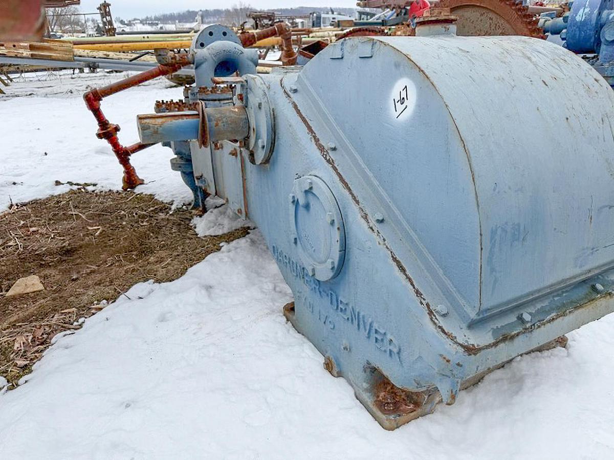 Used Gardner Denver FXD-172 Duplex Pump w/ Fluid End