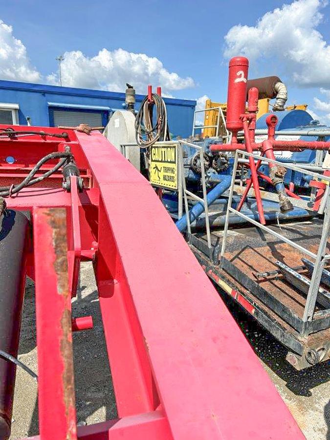 Used Gardner Denver PZ-7 (PZG) Triplex Drilling Mud Pump.