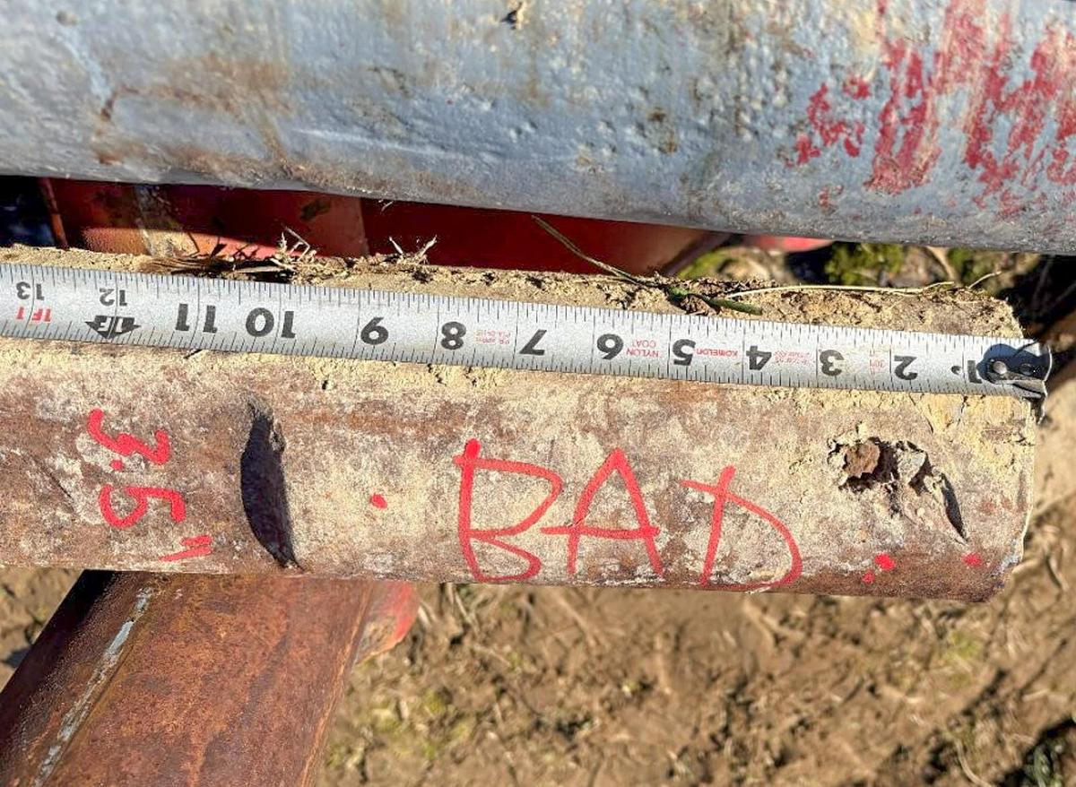 Used 10 Foot Drill Stem for Cable Tool Drilling