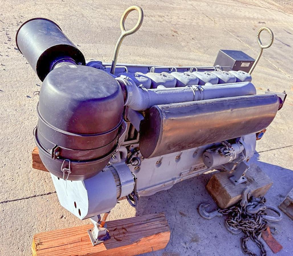 Used Deutz D 914 L06 6-Cylinder Air-Cooled Diesel Engine