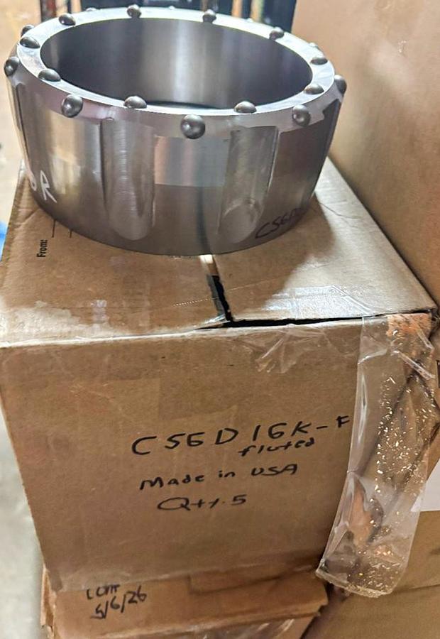 6" Dual Rotary Casing Shoe – 20 Domed Buttons Assembly- Heavy Duty #689-02-HD-D