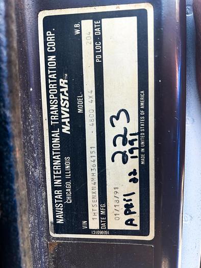 Used 1991 Canterra Ct250 Torquemaster Series Monitoring Drill.