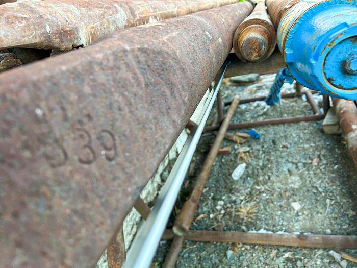 Used Drill Stem for 6-1/2" or larger diameter bit, 14 ft. 10 in. length, 2-3/4" x  3-3/4" pin to box cable tool joints.