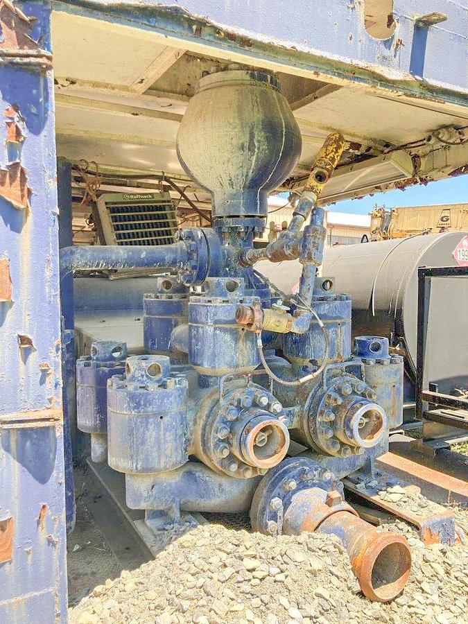 Used IDECO MM700F Duplex 7-1/4' X 16" Mud Mover Pump