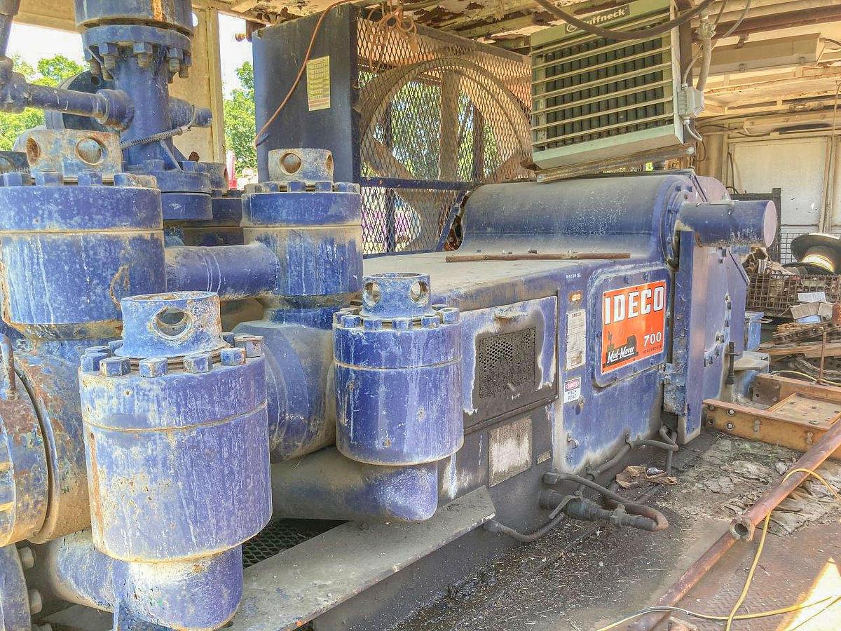 Used IDECO MM700F Duplex 7-1/4' X 16" Mud Mover Pump