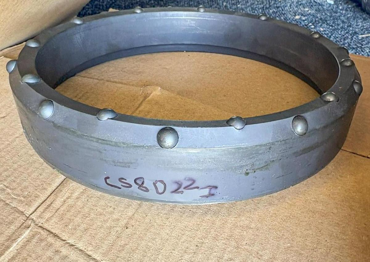 Used 8" Dual Rotary Casing Shoe – 22 Domed Buttons Assembly - Fluted