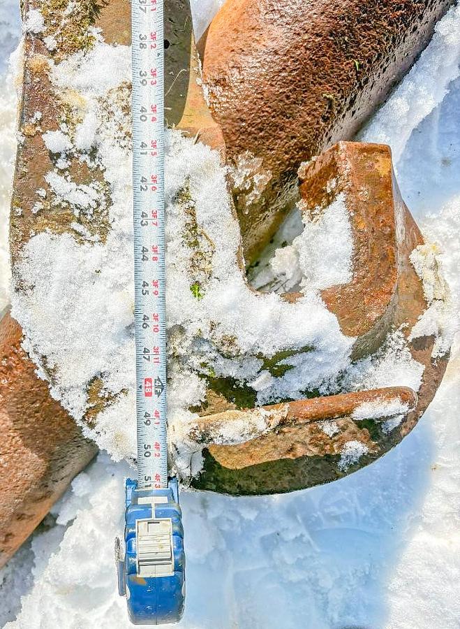 Used Macnolia Right-Hand Drilling Tool Wrench (3-3/4" x 52" J-wrench)