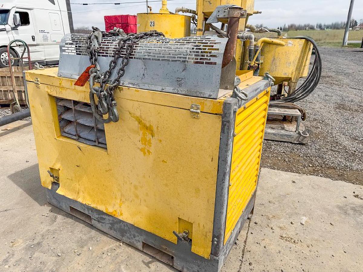 Used 2009 Atlas Copco Unigrout Flex D Grout Pump