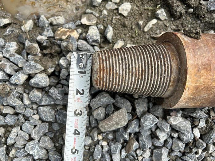 Used 50" x 4" Chisel Drill Bit for Cable Tool