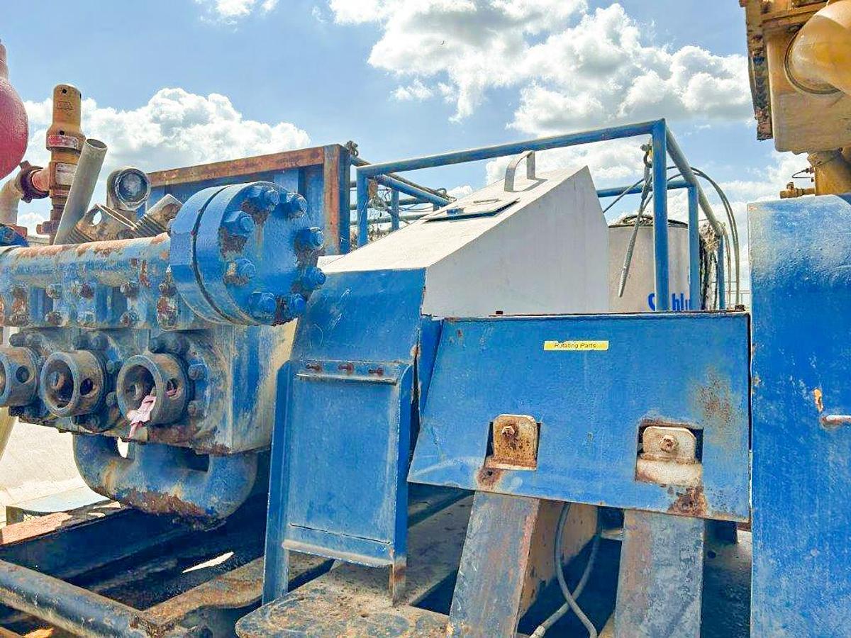 Used Gardner Denver PZ-7 (PZG) Triplex Drilling Mud Pump.