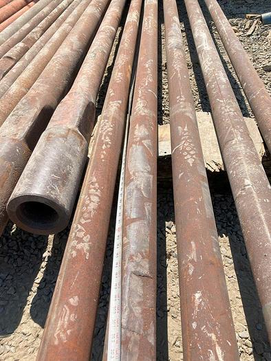 Used 212" Ring Stem Steel Bar Rod for Cable Drill