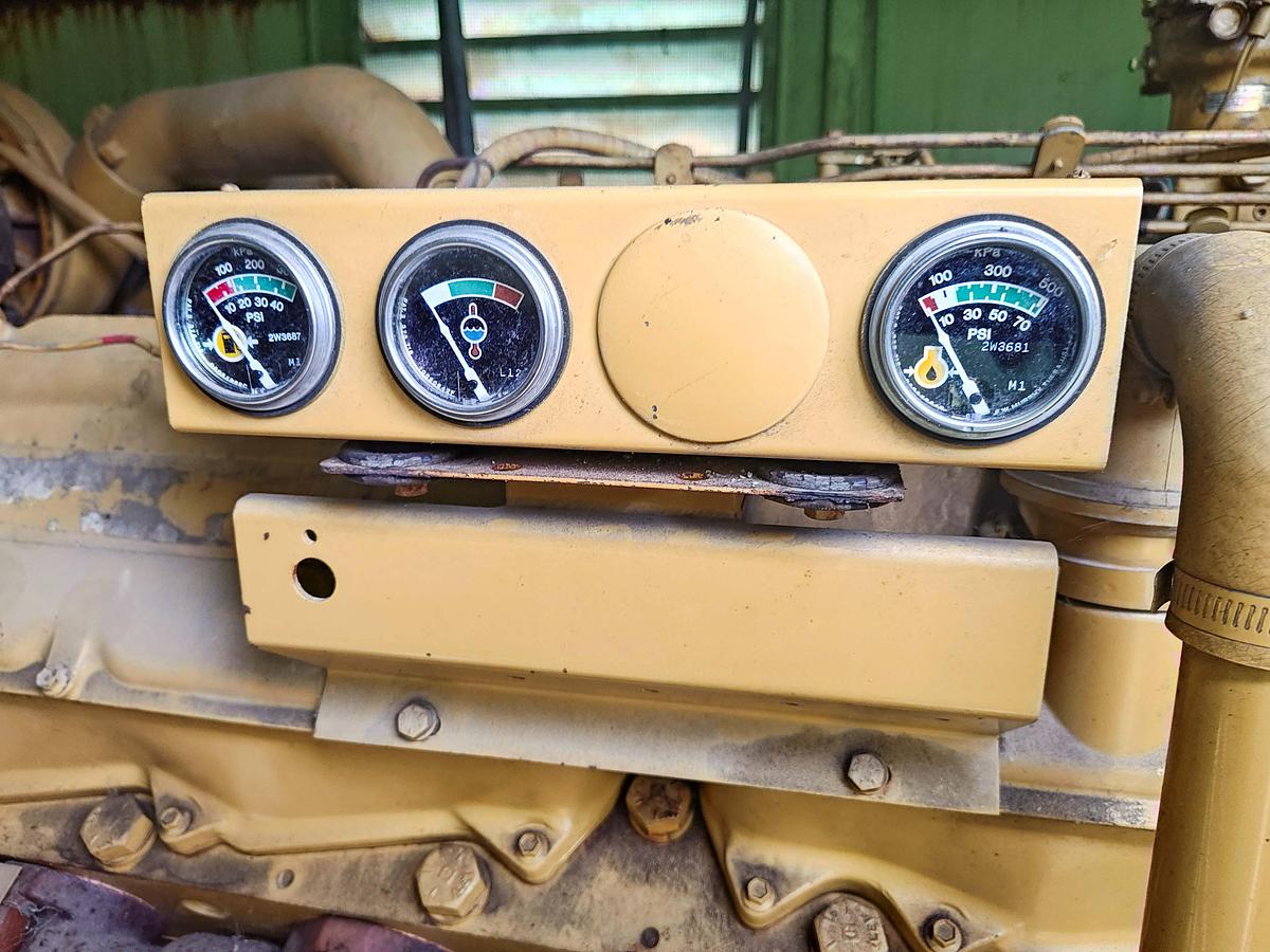 Used Caterpillar powered 500 KW Kato generator