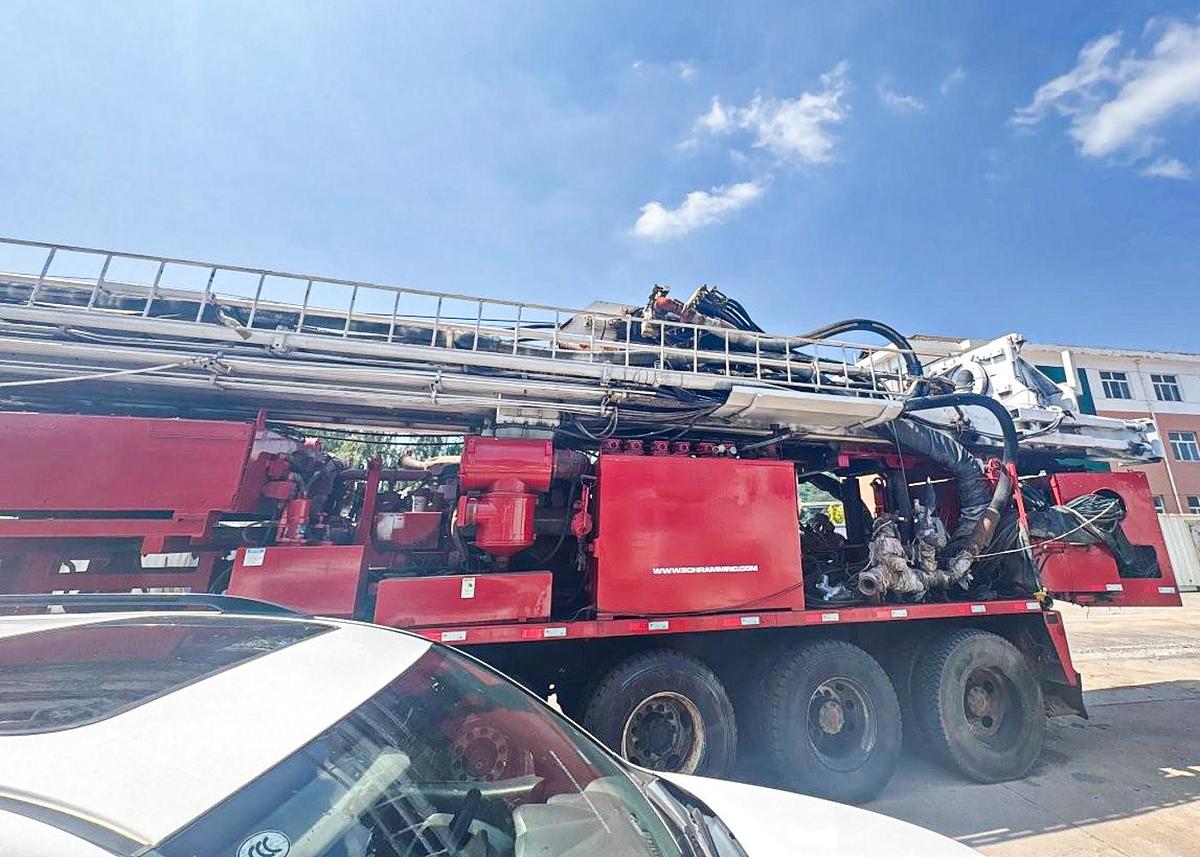 Used 2010 Schramm T200XD Deep Water / Oil & Gas Energy Drill Rig.