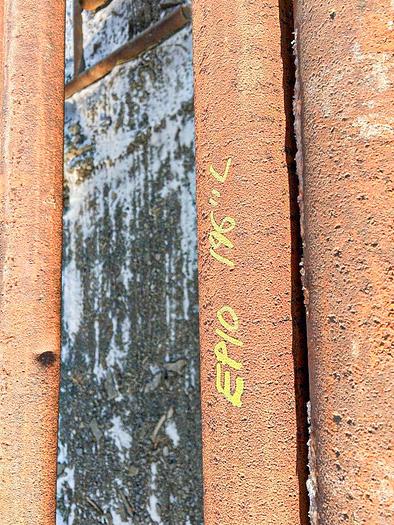 Used Gill Rock Drill Stem For 6-1/2" Or Larger Diameter Bit, 16 Ft. 4 In. Length, 2-1/4" X 3-1/4" Pin To 2-3/4" X 3-3/4" Box Cable Tool Joints.