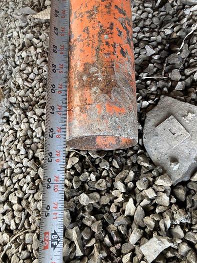 Used 3 ½” x 92” Cable Tool Sand Pump Drill Plunger Bailer Tool