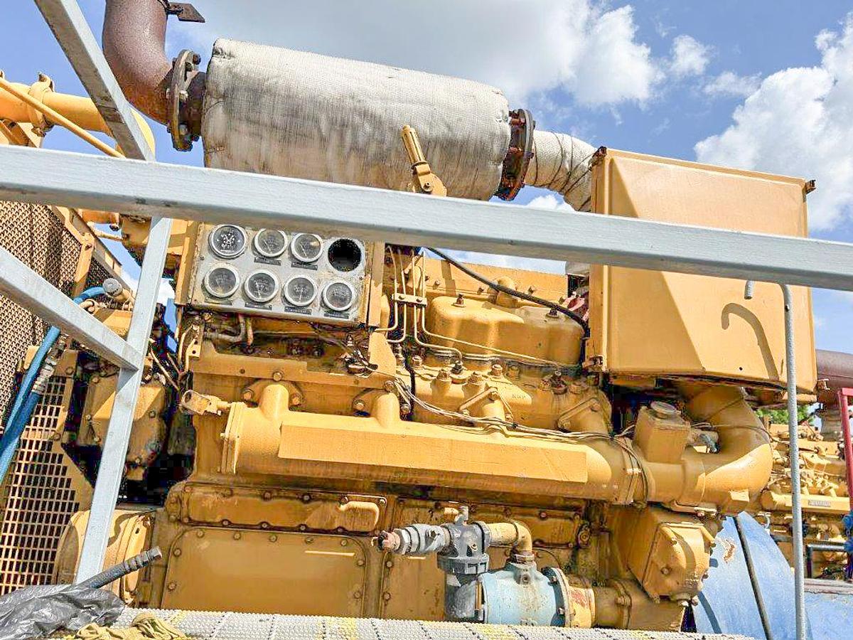 Used Gardner Denver PZ-7 (PZG) Triplex Drilling Mud Pump.