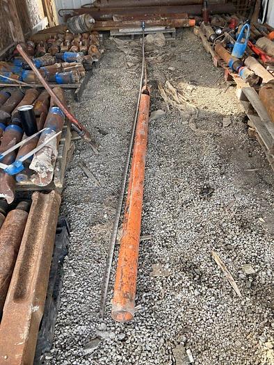 Used 3 ½” x 92” Cable Tool Sand Pump Drill Plunger Bailer Tool