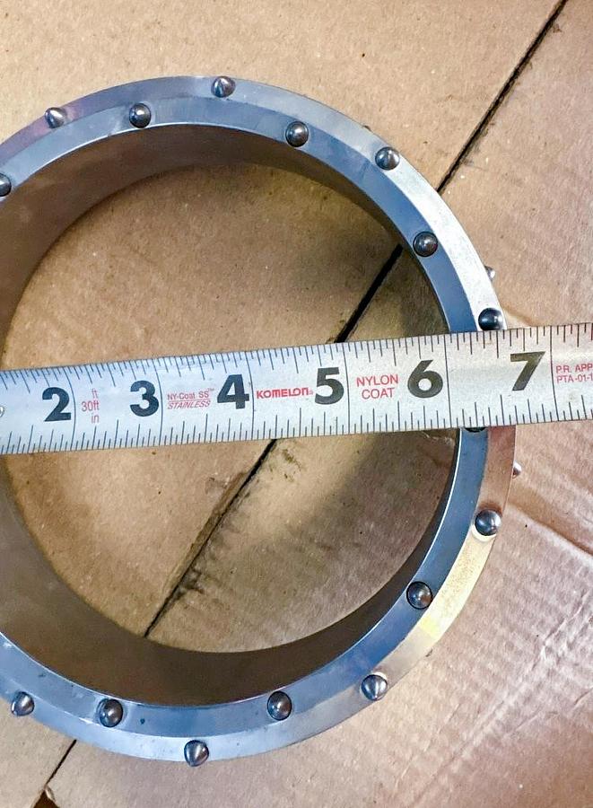 Used 6" Dual Rotary Shoe – 22 Ballistic Button Assembly