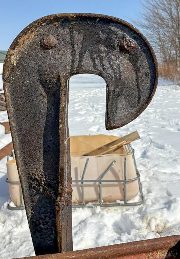 Used Keystone Driller Co. Left Hand Drilling Tool Wrench  (4-1/4" x 57" Claw End Style J-Wrench