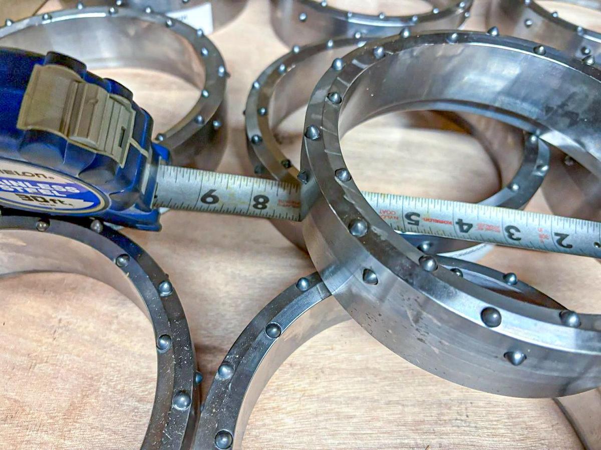 Used 6" DUAL ROTARY SHOE 22 BALLISTIC BUTTON ASSY