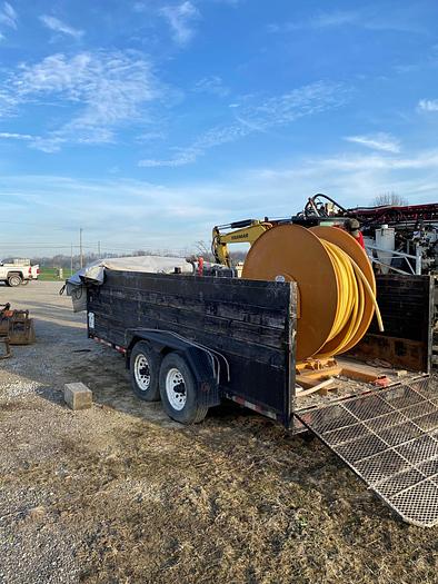 Used 40-500 Grout Pump / Loop Reel 550 / Mid Set Hose Reel Package