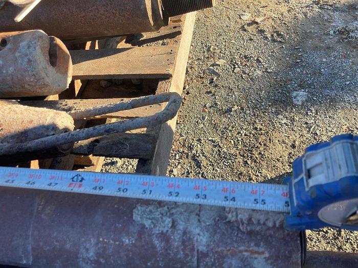 Used Carbide Button Bit withTurbo Lift Sub Adapter