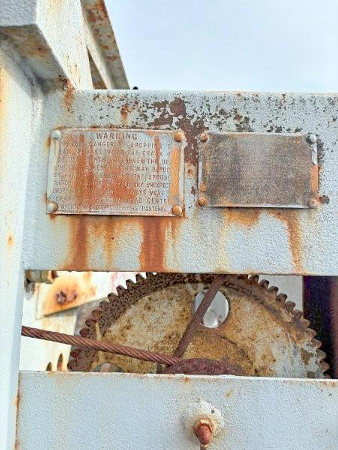 Used Bucyrus Erie 24-L Cable Tool Drill Rig