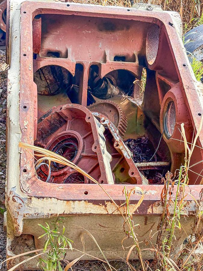 Used Gardner Denver FXD 172 Gear End from FYFXDH Duplex Mud Pump