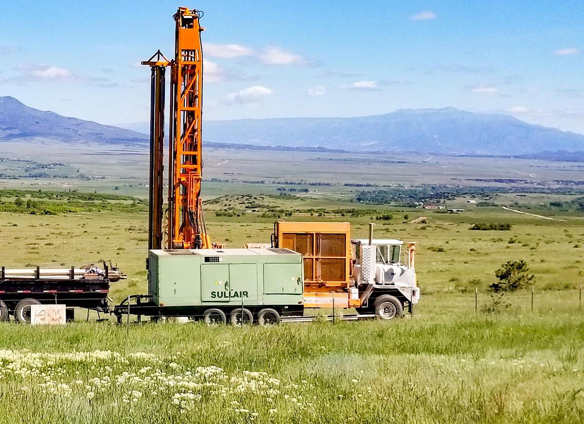 Used 1998 Ingersoll-Rand T4W DH Drill Rig