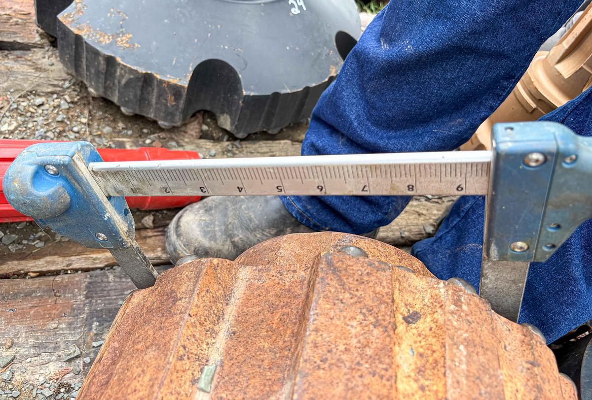 Used 9-2/5" X 14-3/4" Hole-Opener Hammer Bit