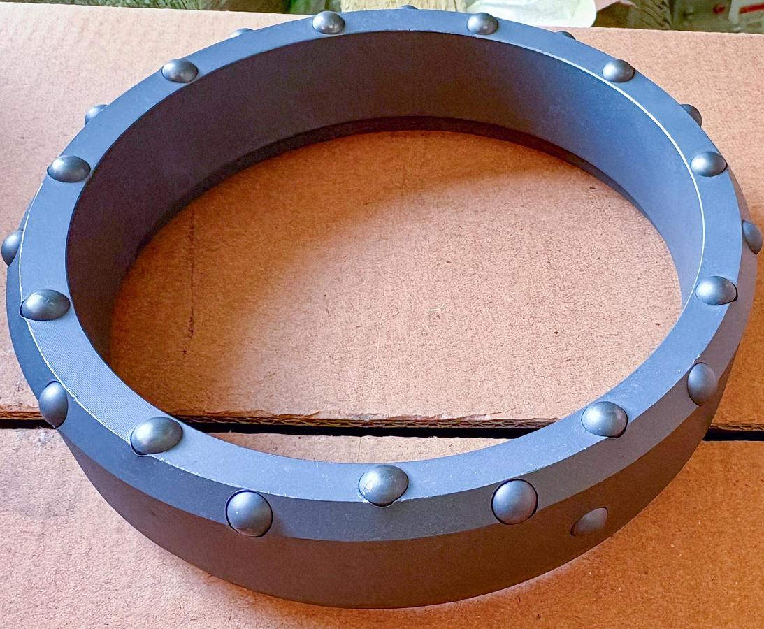 Used 6" Dual Rotary Shoe – 25 Button Assembly