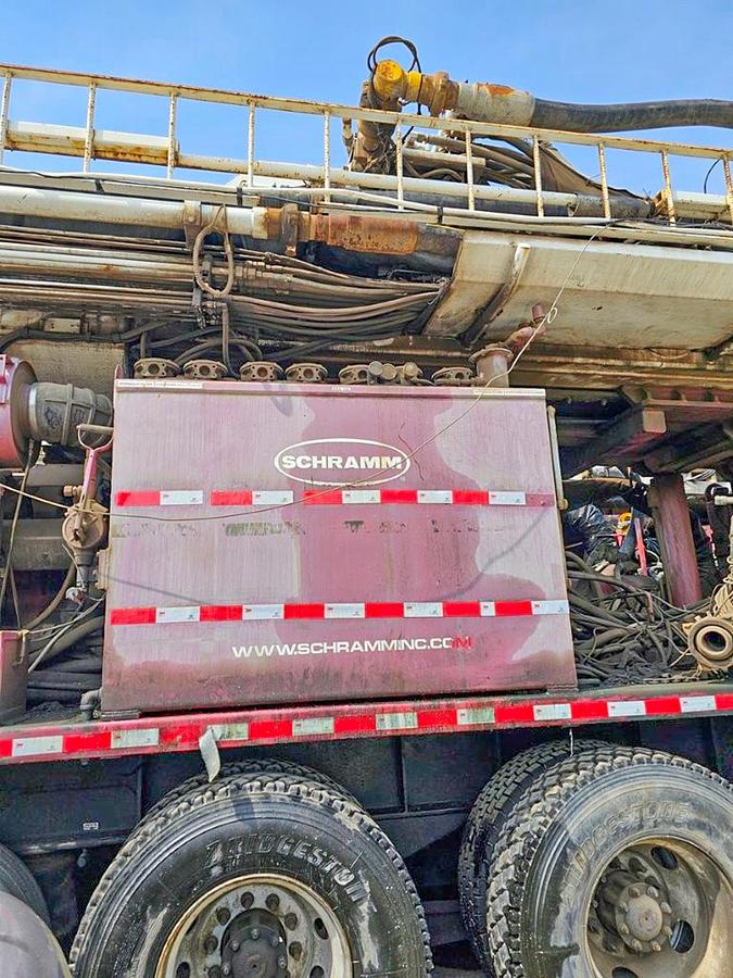 Used 2010 Schramm T200XD Deep Water / Oil & Gas Energy Drill Rig.