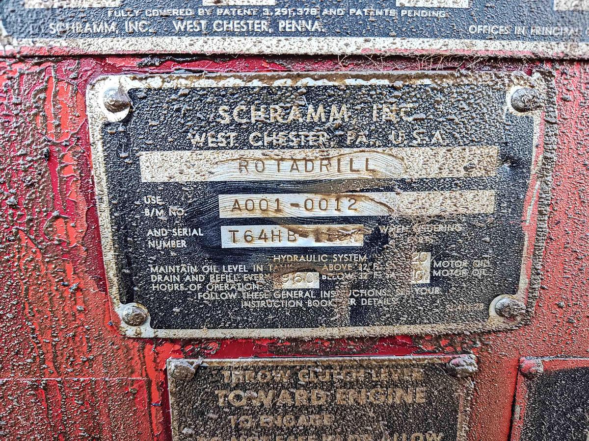 Used Schramm  T64HB Drill Rig