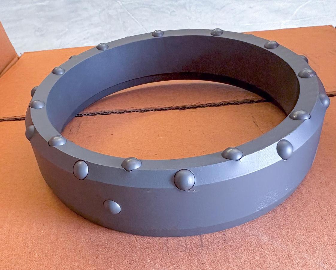 Used 6" Dual Rotary Shoe – 25 Button Assembly