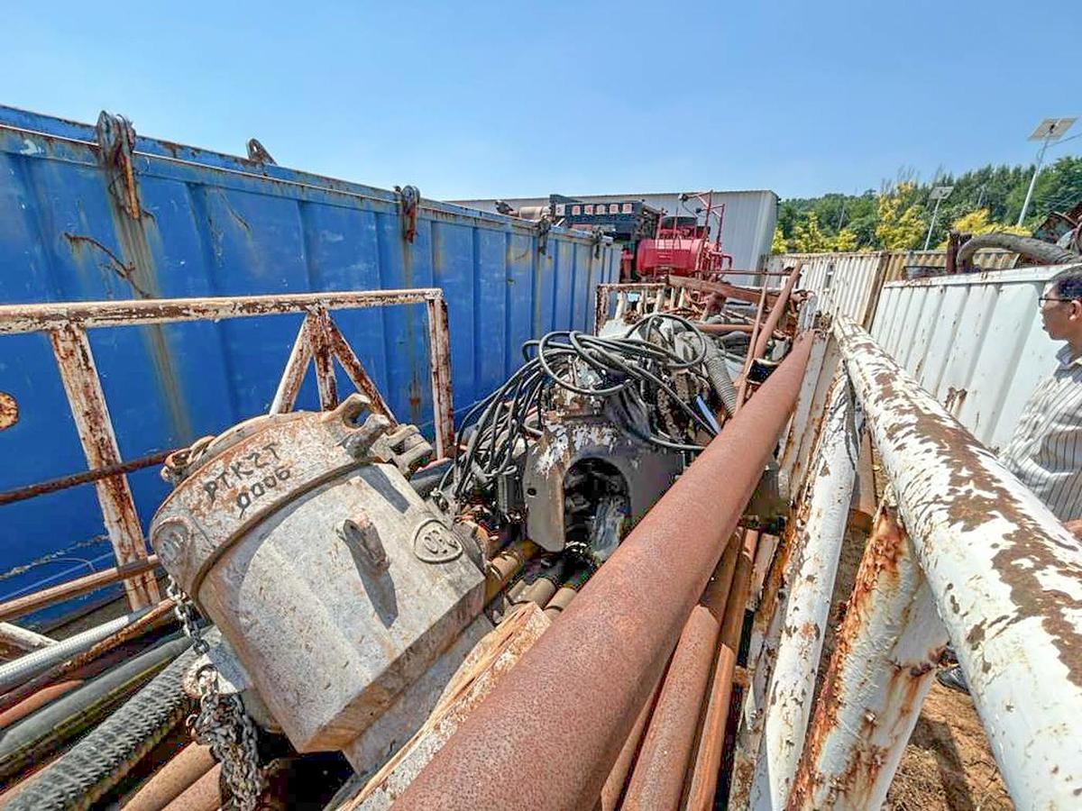 Used 2010 Schramm T200XD Deep Water / Oil & Gas Energy Drill Rig.