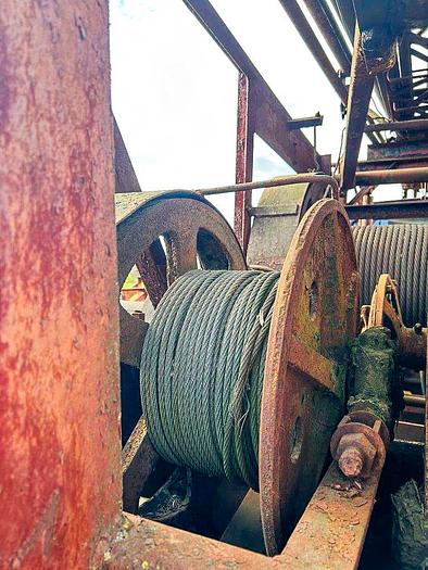 Used Bucyrus Erie 22-W Cable Tool Drill Rig