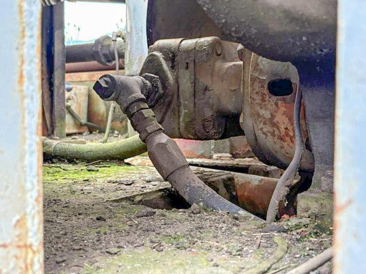 Used Davey M8A Table Drive Drill Rig